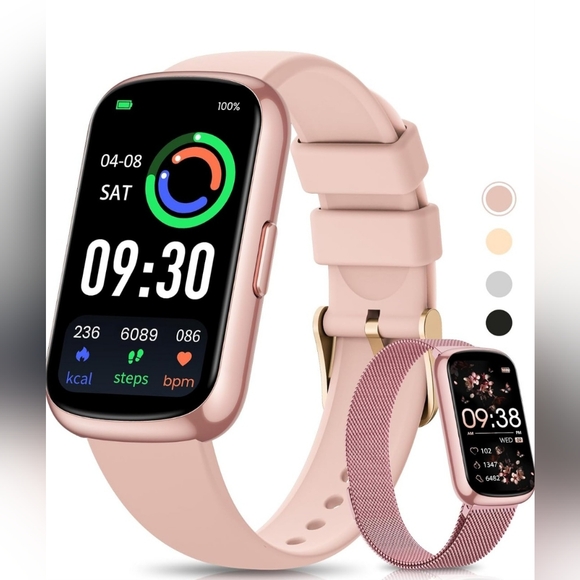 Fitness Tracker- Smart Watches for Women Men with 24/7 Heart Rate Monitor O2.Fi